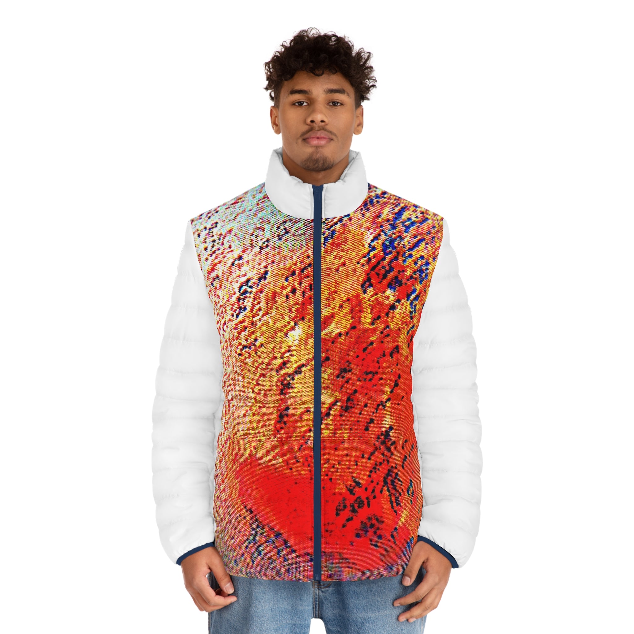 Men's Puffer Jacket (AOP)